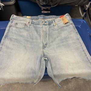 Levi's Classic Blue Denim Shorts